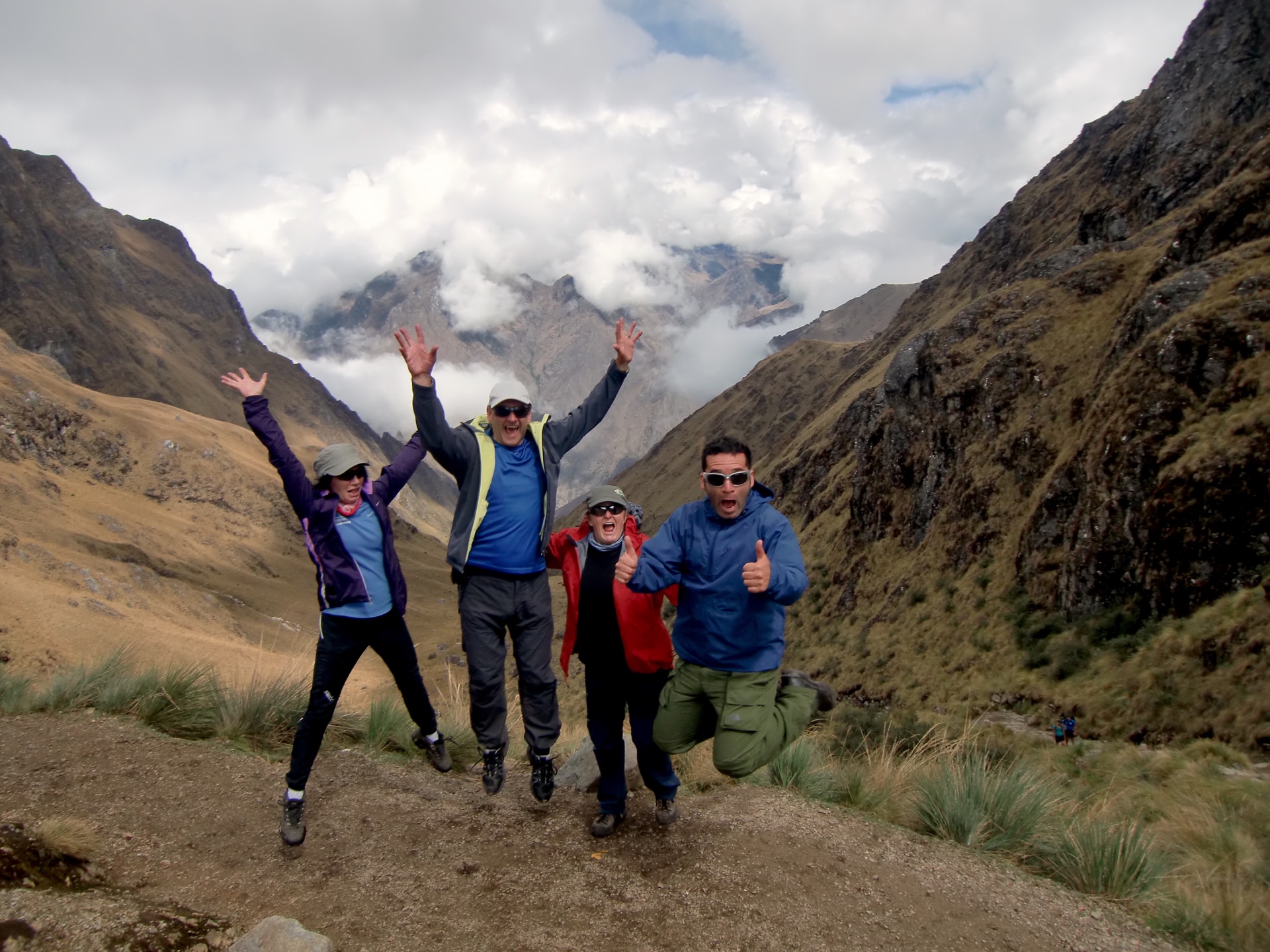Travelers in Peru